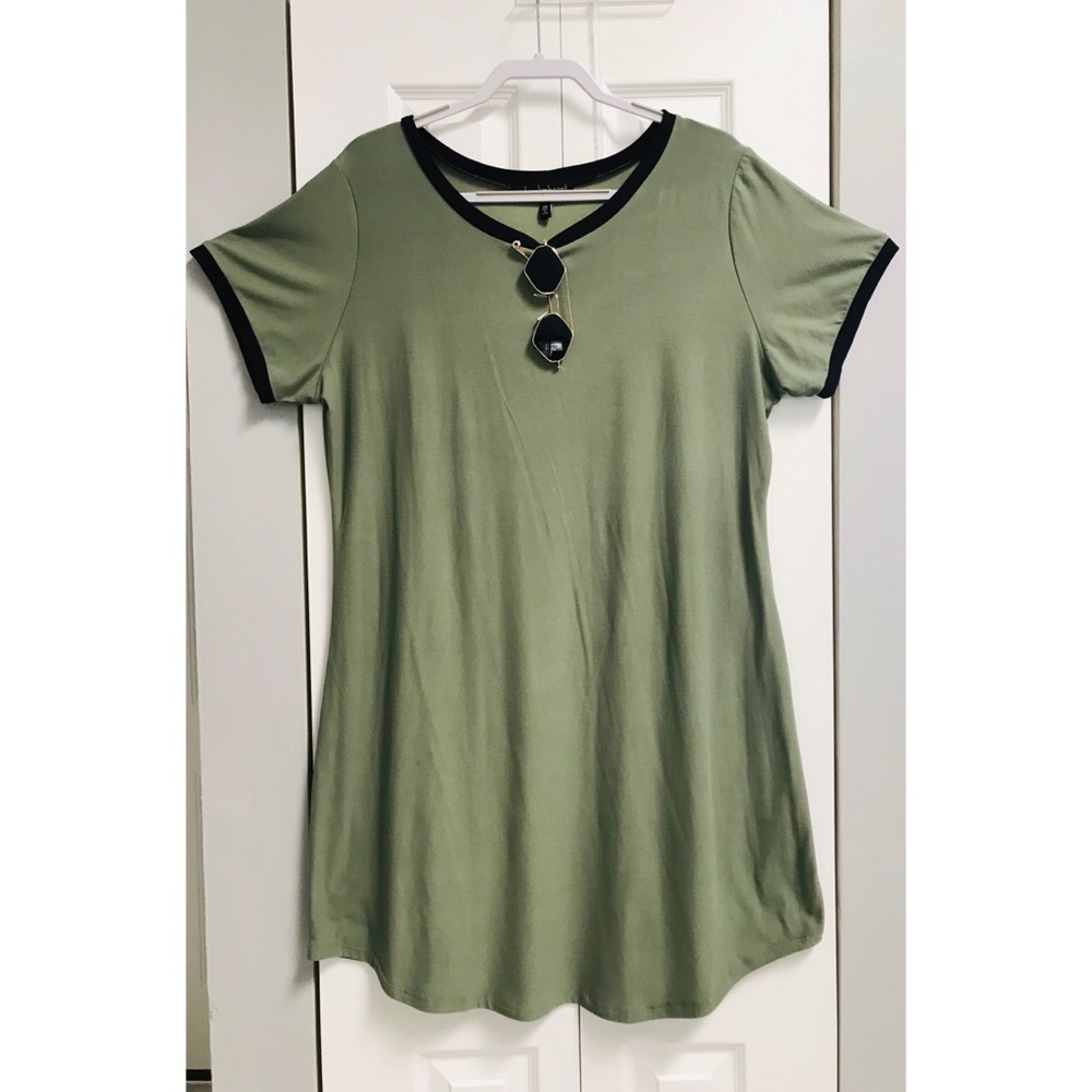 90’s punk t-shirt mini dress